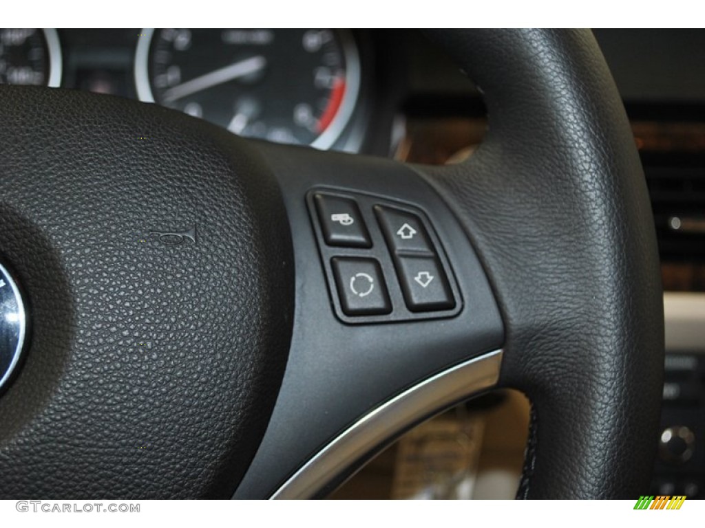 2010 3 Series 328i Convertible - Jet Black / Cream Beige photo #25