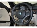 Cream Beige Steering Wheel Photo for 2010 BMW 3 Series #73981079
