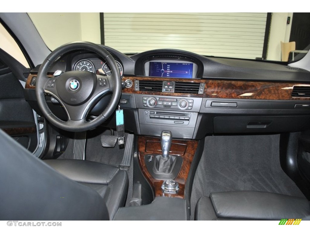 2009 3 Series 335i Coupe - Titanium Silver Metallic / Black photo #4