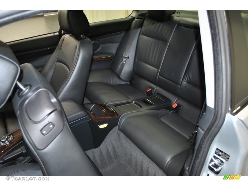 2009 3 Series 335i Coupe - Titanium Silver Metallic / Black photo #13