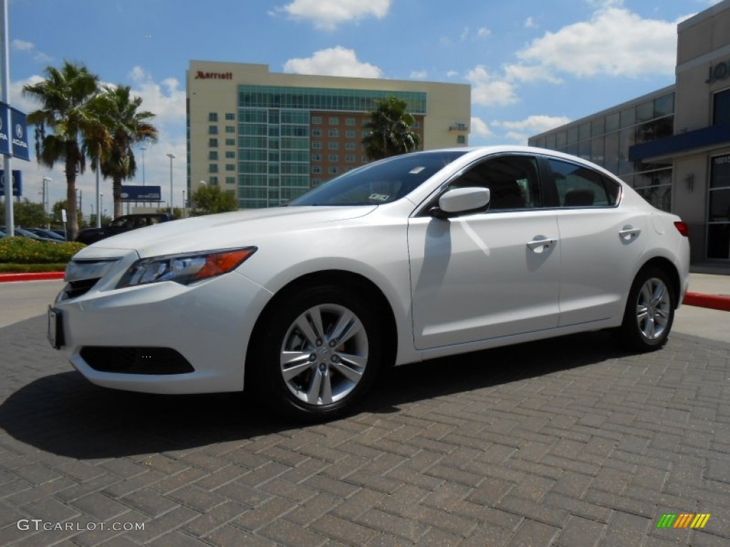 2013 ILX 2.0L - Bellanova White Pearl / Ebony photo #3