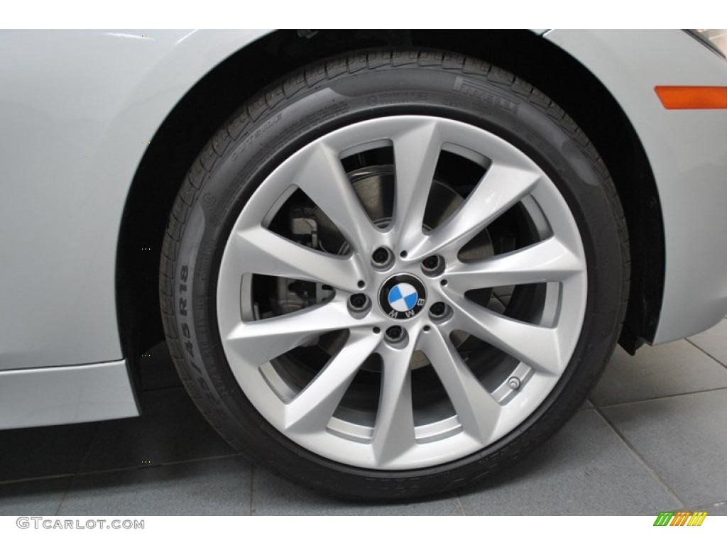 2013 3 Series 328i Sedan - Glacier Silver Metallic / Black photo #7