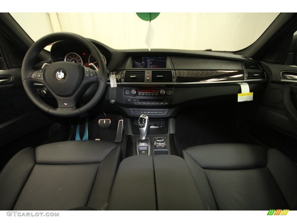 2013 BMW X6 xDrive35i Black Dashboard Photo #73982747