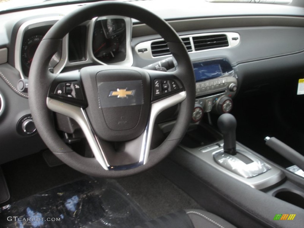 2013 Chevrolet Camaro LS Coupe Black Dashboard Photo #73985714