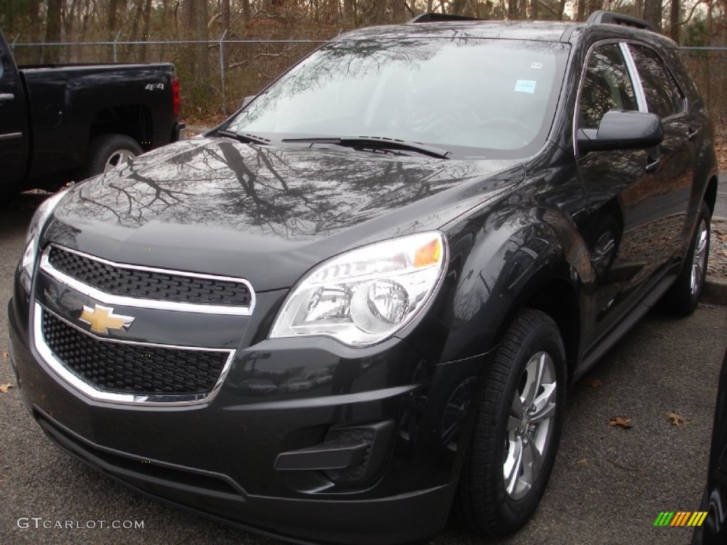 2013 Equinox LT - Ashen Gray Metallic / Jet Black photo #1