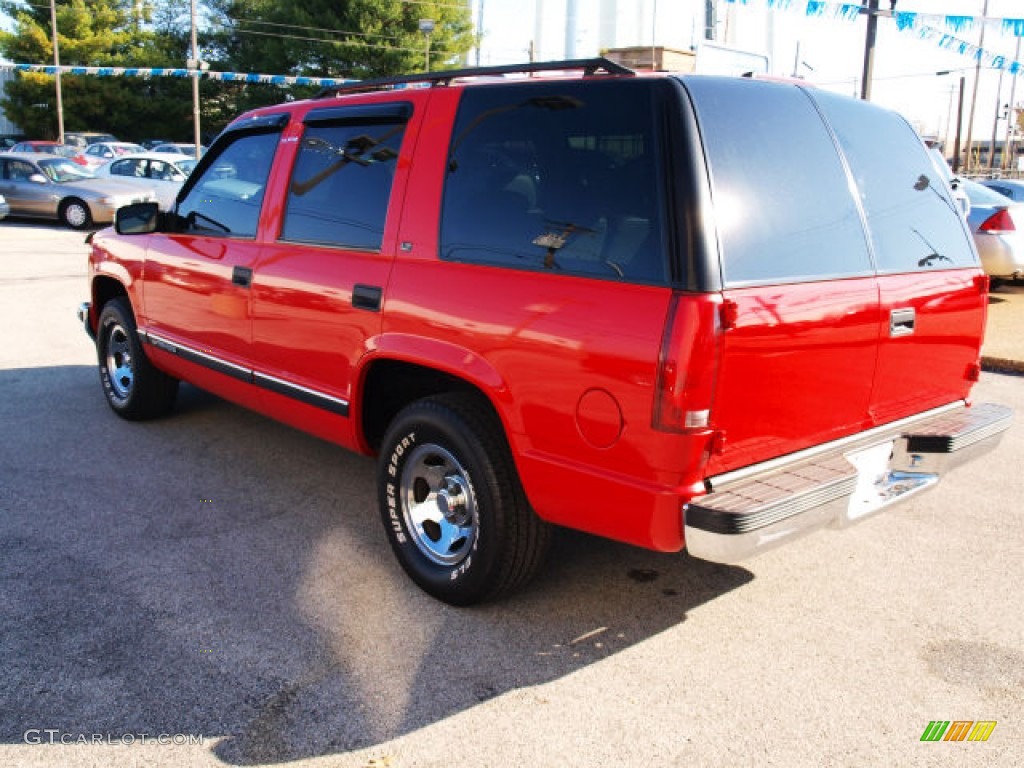 1999 Tahoe LT - Victory Red / Gray photo #3