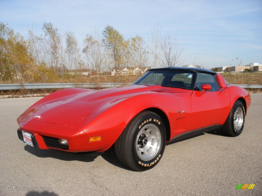 Red 1979 Chevrolet Corvette T-Top Exterior Photo #73985933