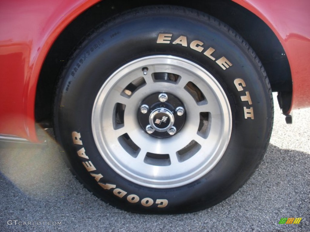 1979 Chevrolet Corvette T-Top Wheel Photos