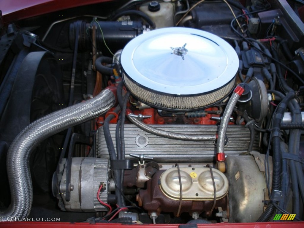1979 Chevrolet Corvette T-Top 350 cid OHV 16-Valve L82 V8 Engine Photo #73986014