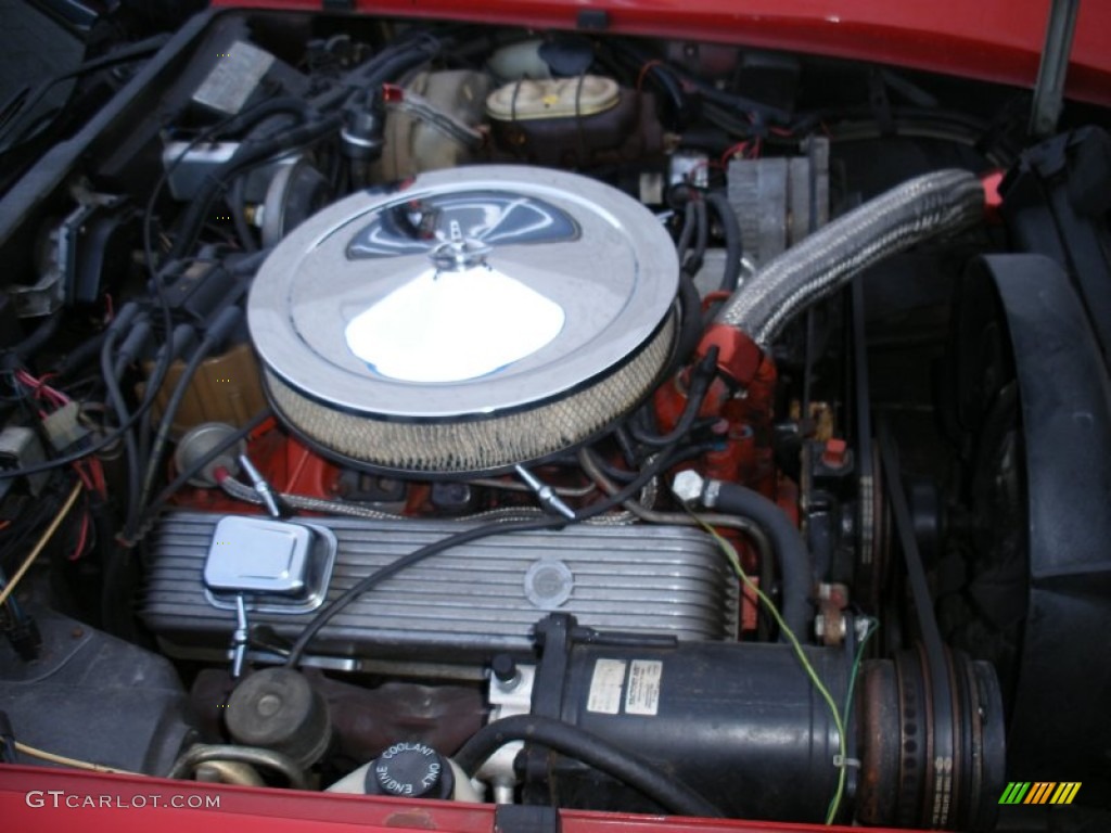 1979 Chevrolet Corvette T-Top Engine Photos