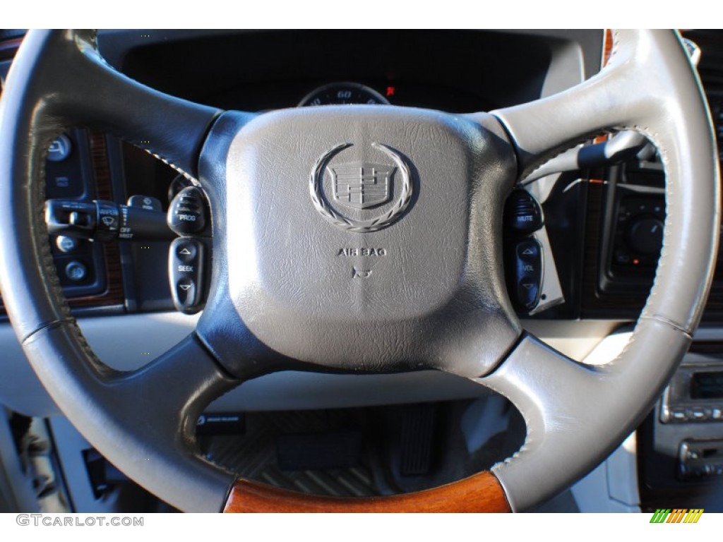 2002 Escalade AWD - Aspen White / Shale photo #22