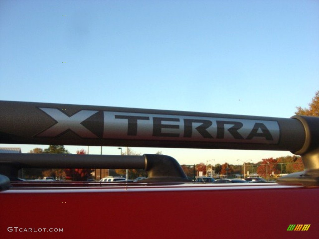 2008 Xterra X - Red Alert / Steel/Graphite photo #17