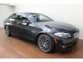 Dark Graphite Metallic 2011 BMW 5 Series 550i Sedan Exterior