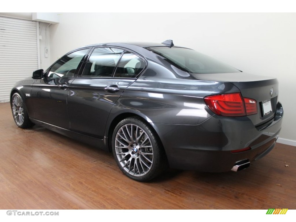 Dark Graphite Metallic 2011 BMW 5 Series 550i Sedan Exterior Photo #73989780