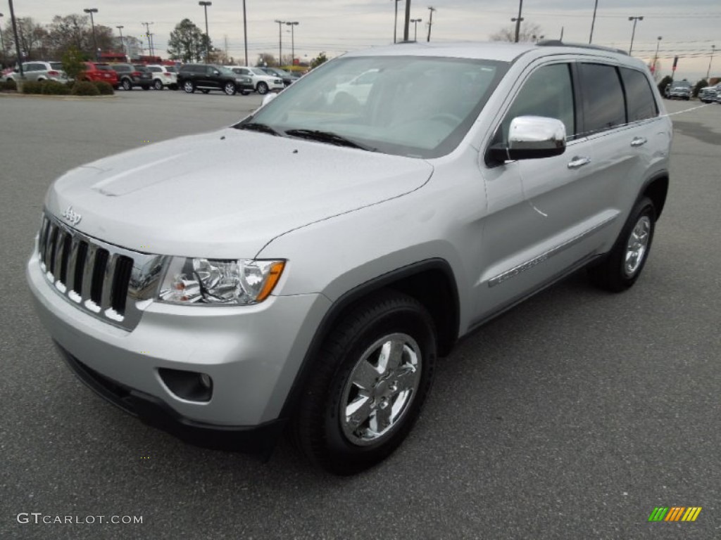 2012 Grand Cherokee Laredo - Bright Silver Metallic / Dark Graystone/Medium Graystone photo #1