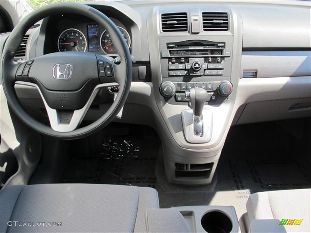 2011 Honda CR-V EX Gray Dashboard Photo #73990482