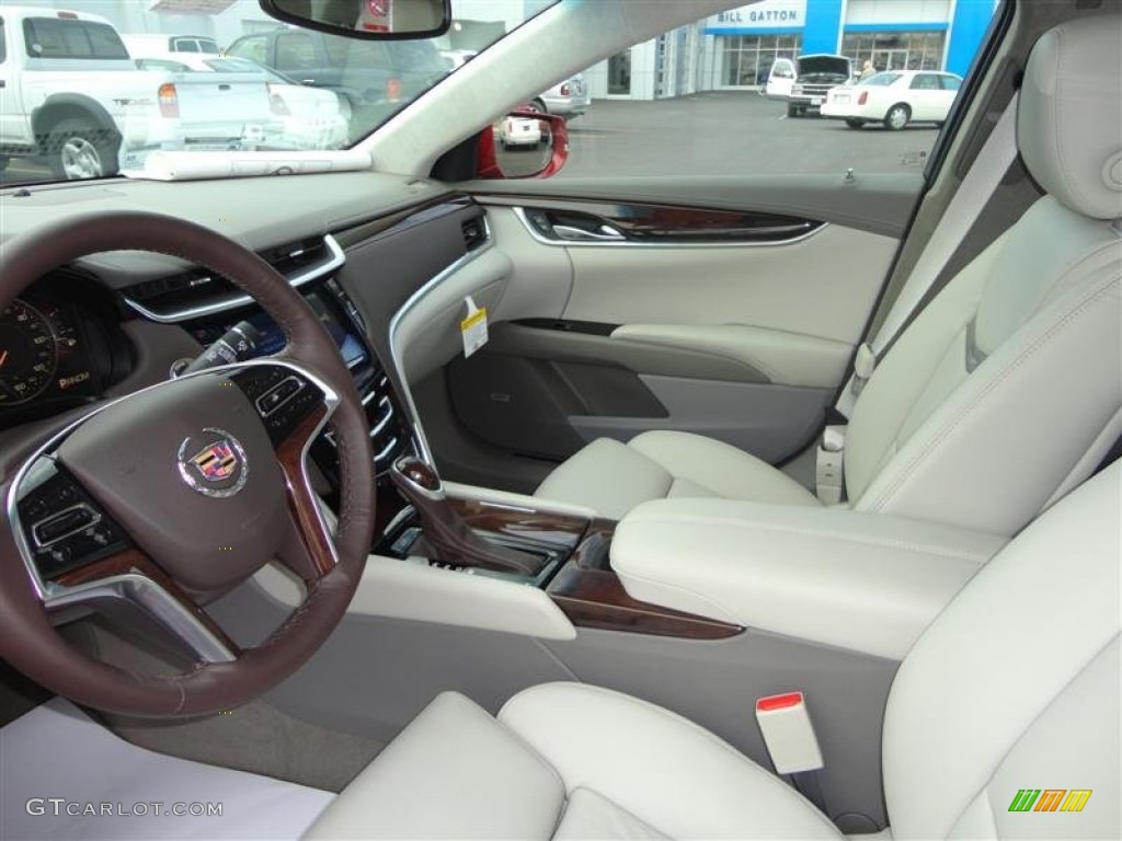 Very Light Platinum/Dark Urban/Cocoa Opus Full Leather Interior 2013 Cadillac XTS Platinum FWD Photo #73990946