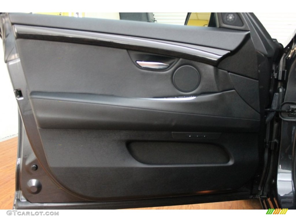 2011 BMW 5 Series 535i Gran Turismo Black Door Panel Photo #73991280