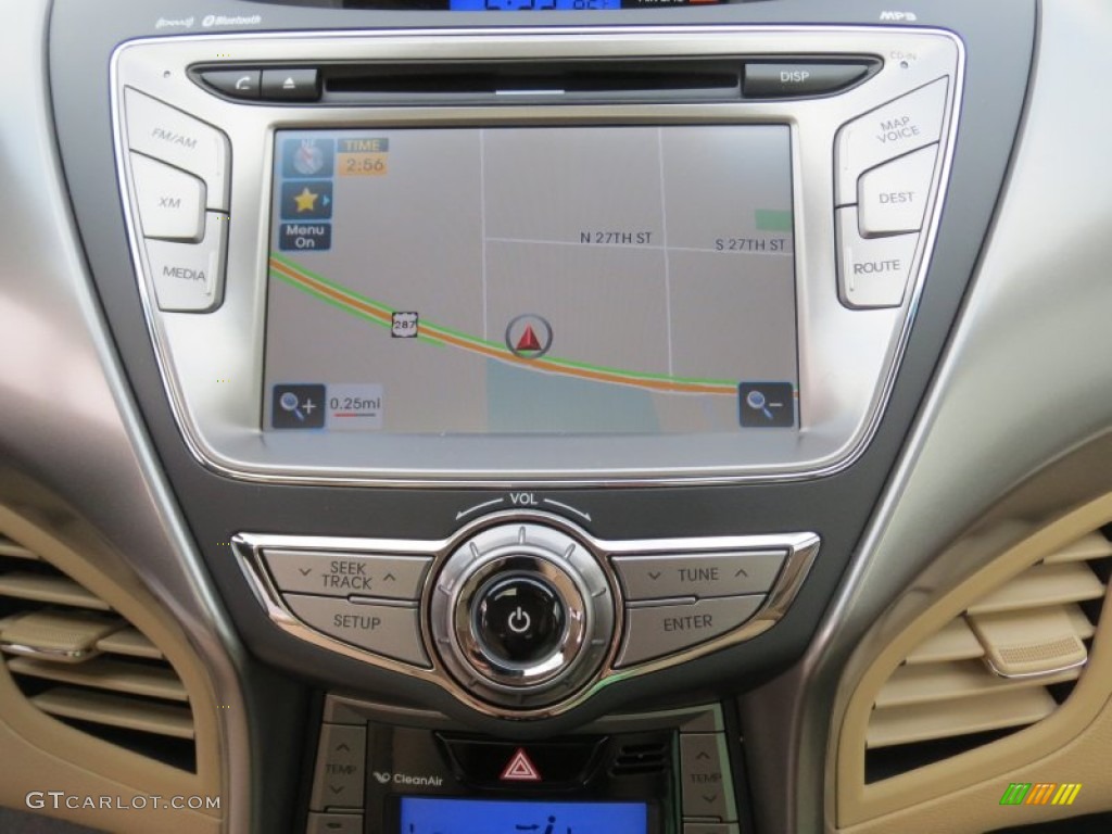 2013 Elantra Limited - Red Allure / Beige photo #27