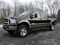 2007 Black Ford F250 Super Duty Lariat Crew Cab 4x4  photo #1