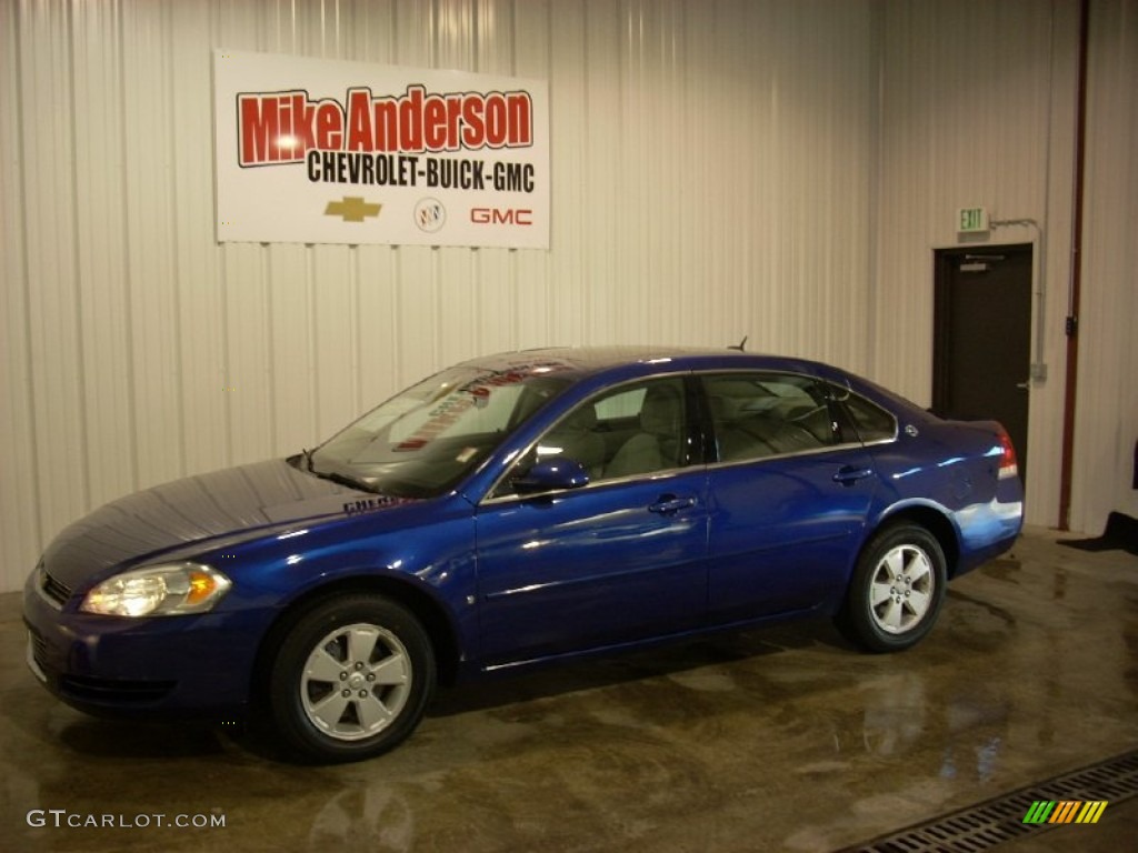 2007 Impala LT - Laser Blue Metallic / Gray photo #1