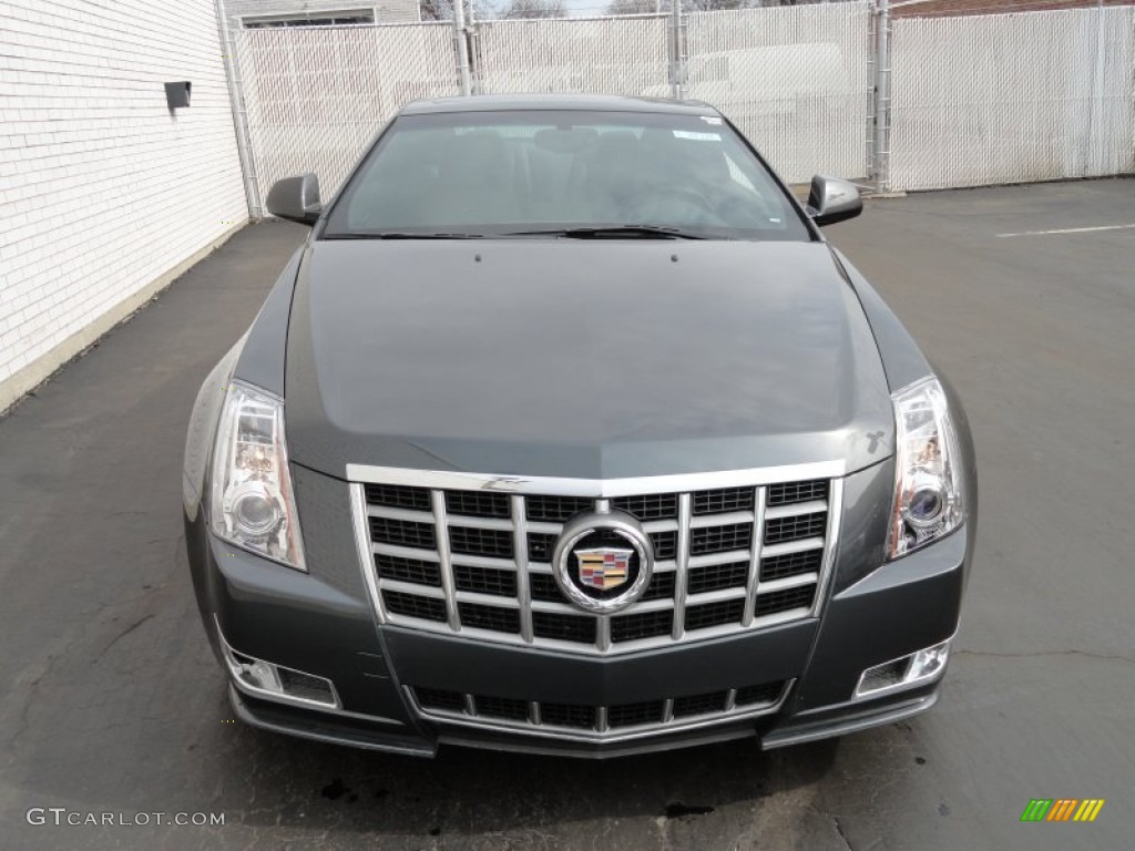 Thunder Gray ChromaFlair 2012 Cadillac CTS 4 AWD Coupe Exterior Photo #73992303