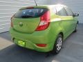 2013 Electrolyte Green Hyundai Accent GS 5 Door  photo #3