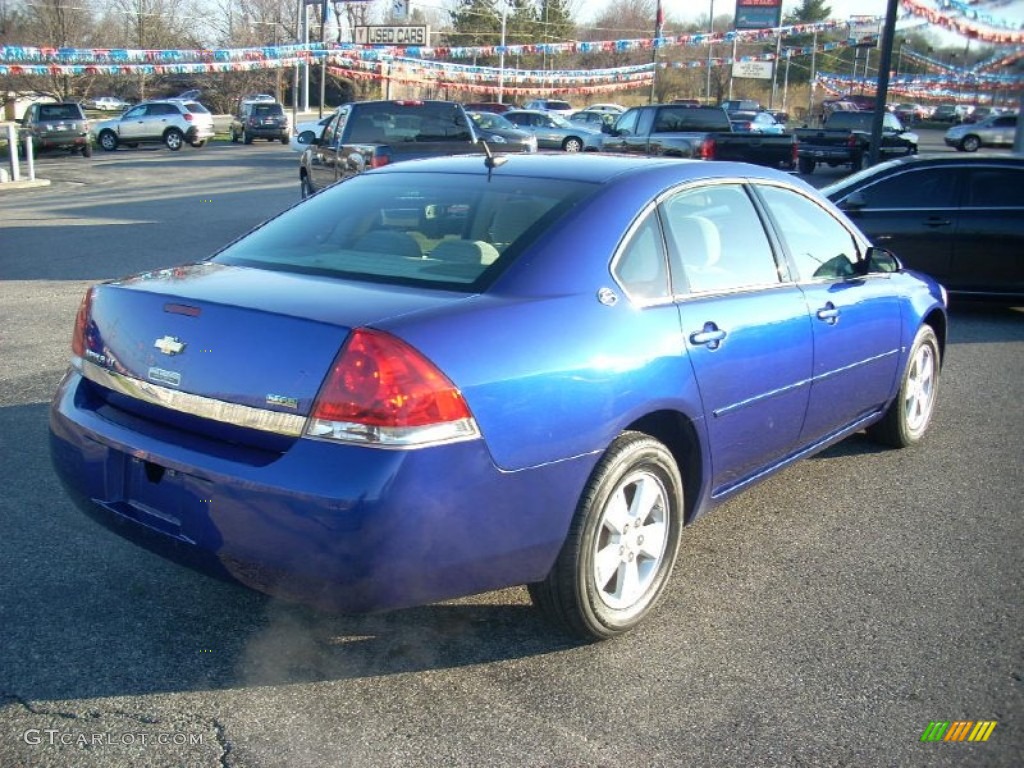 2007 Impala LT - Laser Blue Metallic / Gray photo #13