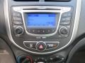 2013 Hyundai Accent Black Interior Audio System Photo