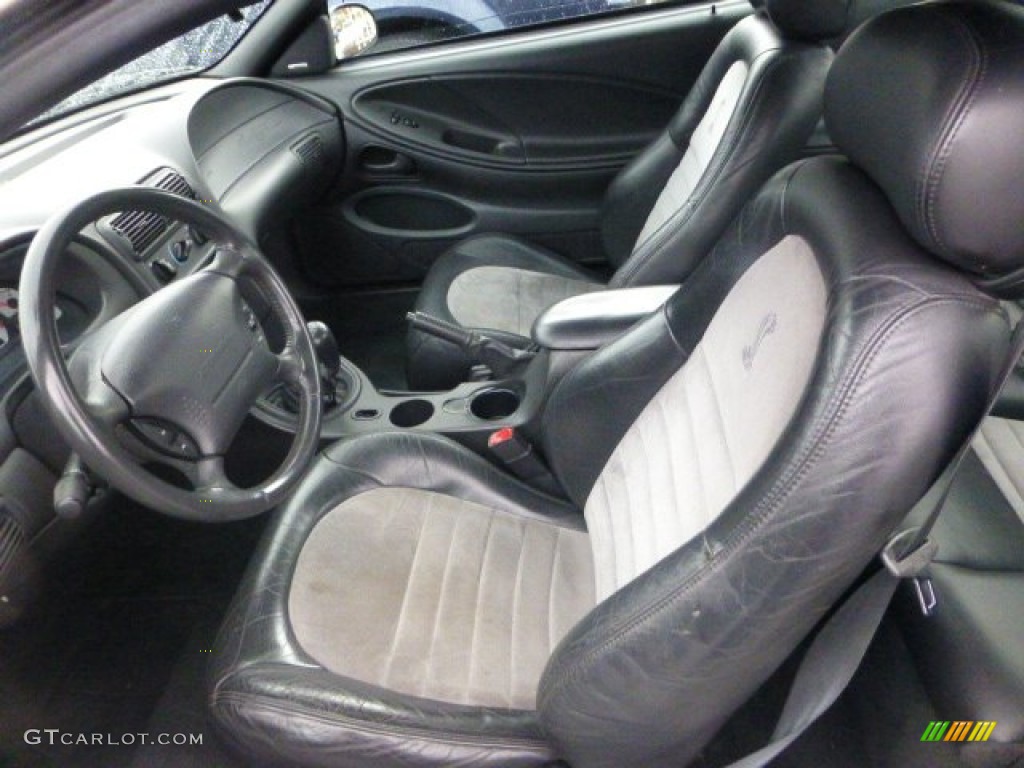 Dark Charcoal Interior 2001 Ford Mustang Cobra Coupe Photo