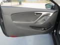 Black 2013 Hyundai Elantra Coupe SE Door Panel