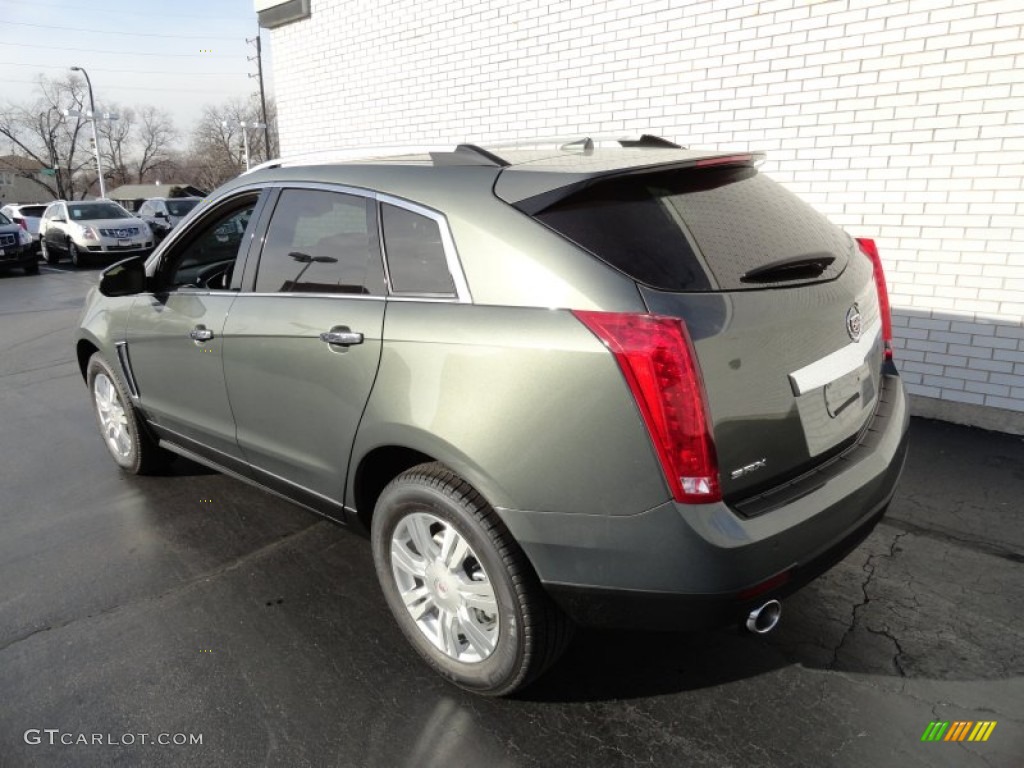 2013 SRX Luxury FWD - Evolution Green Metallic / Ebony/Ebony photo #6