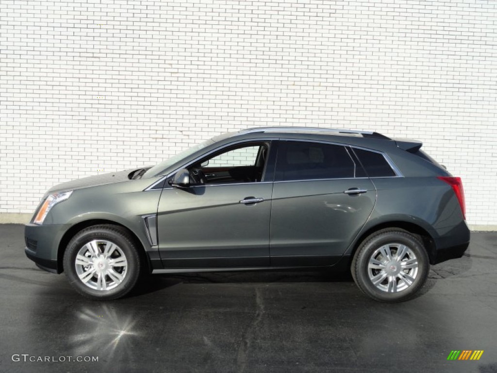 Evolution Green Metallic 2013 Cadillac SRX Luxury FWD Exterior Photo #73993392
