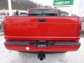 2000 Flame Red Dodge Ram 1500 Sport Regular Cab 4x4  photo #4