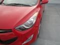 2013 Volcanic Red Hyundai Elantra Coupe GS  photo #8