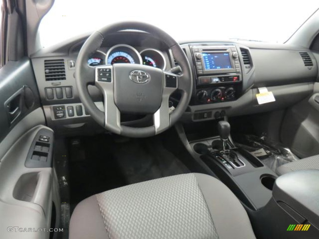 Graphite Interior 2013 Toyota Tacoma Double Cab Photo #73994736