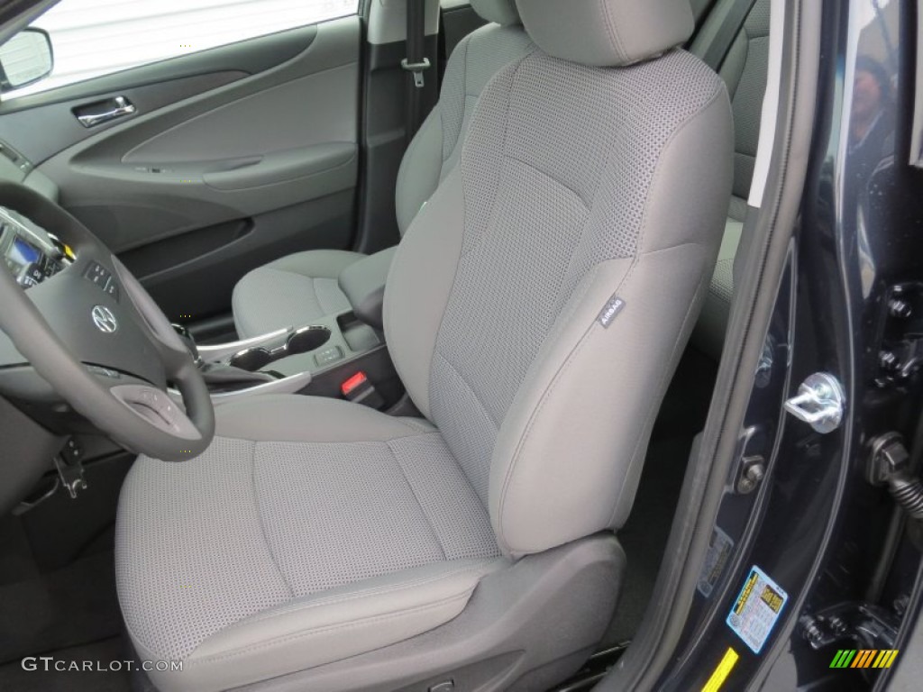 2013 Sonata GLS - Pacific Blue Pearl / Gray photo #20