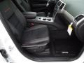 2013 Jeep Grand Cherokee Trailhawk Black/Red Stitching Interior Front Seat Photo