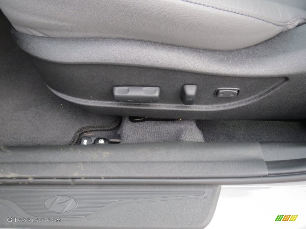 2013 Elantra Limited - Harbor Gray Metallic / Gray photo #23