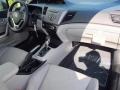 2012 Polished Metal Metallic Honda Civic LX Coupe  photo #4