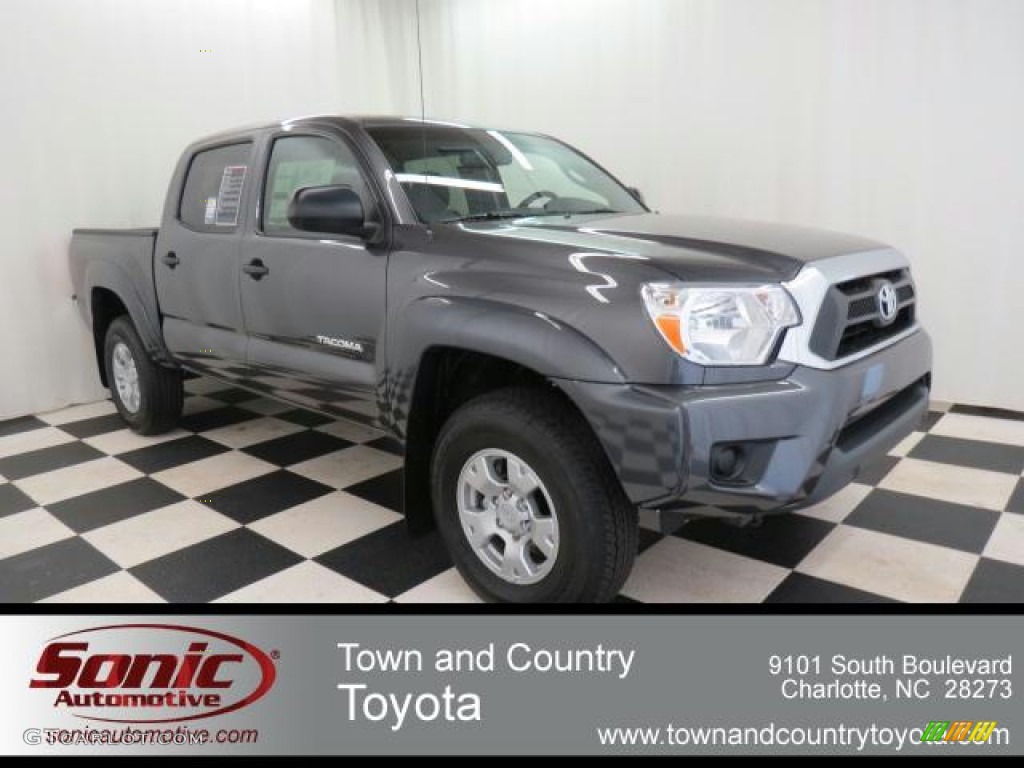 2013 Tacoma Prerunner Double Cab - Magnetic Gray Metallic / Graphite photo #1