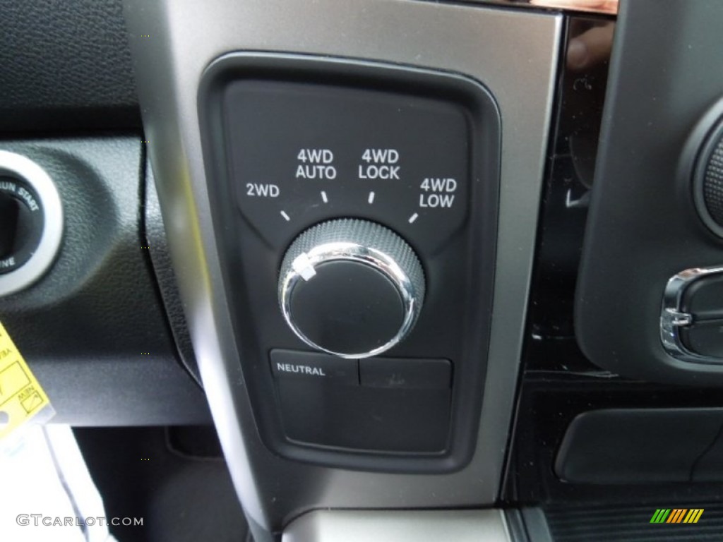 2013 Ram 1500 Sport Crew Cab 4x4 Controls Photo #73996949