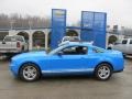 2012 Grabber Blue Ford Mustang V6 Coupe  photo #2