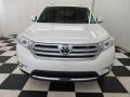 2013 Blizzard White Pearl Toyota Highlander SE  photo #2