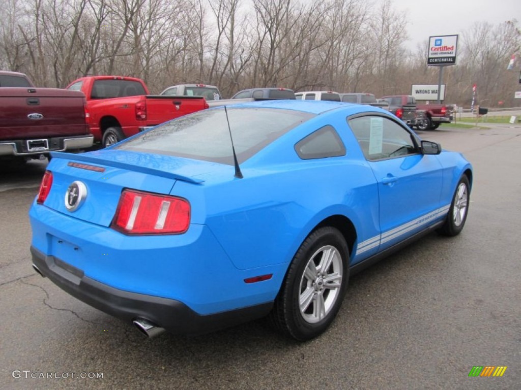 Grabber Blue 2012 Ford Mustang V6 Coupe Exterior Photo #73997241