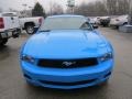 2012 Grabber Blue Ford Mustang V6 Coupe  photo #9