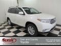 2013 Blizzard White Pearl Toyota Highlander   photo #1