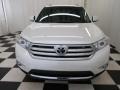 2013 Blizzard White Pearl Toyota Highlander   photo #2