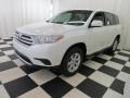 2013 Blizzard White Pearl Toyota Highlander   photo #3