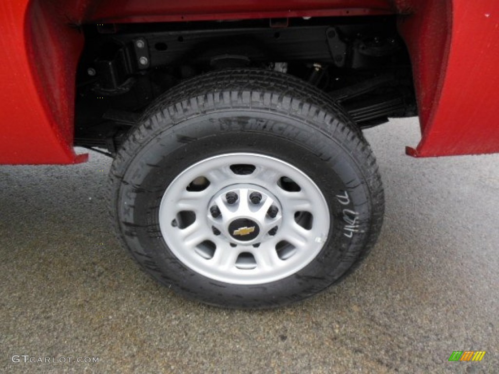 2013 Chevrolet Silverado 3500HD WT Regular Cab 4x4 Plow Truck Wheel Photo #73999902